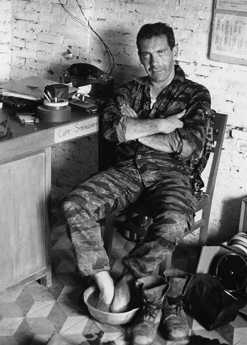 Morley Safer on location in South Vietnam, circa 1965